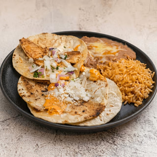 Baja Fish Tacos.