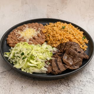 Carne Asada Con Papas
